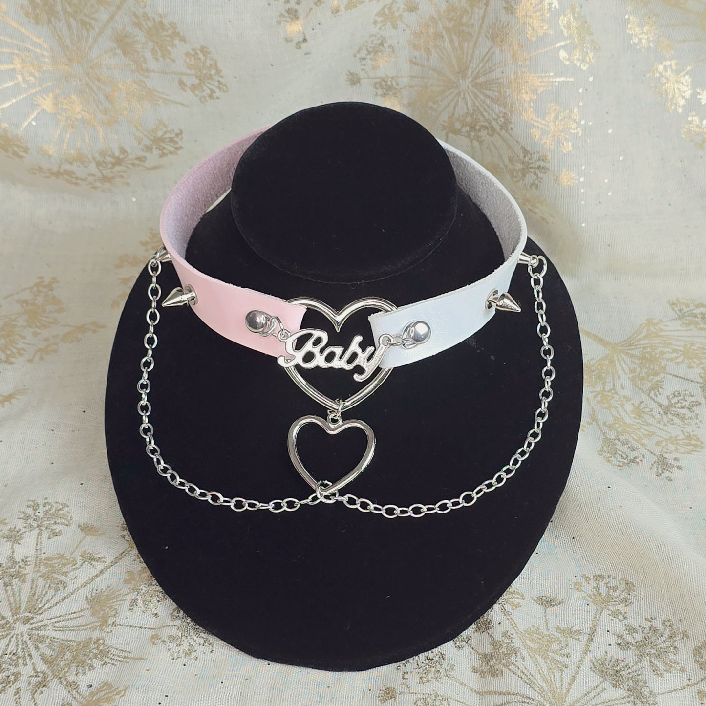 Baby Heart Pendant Choker