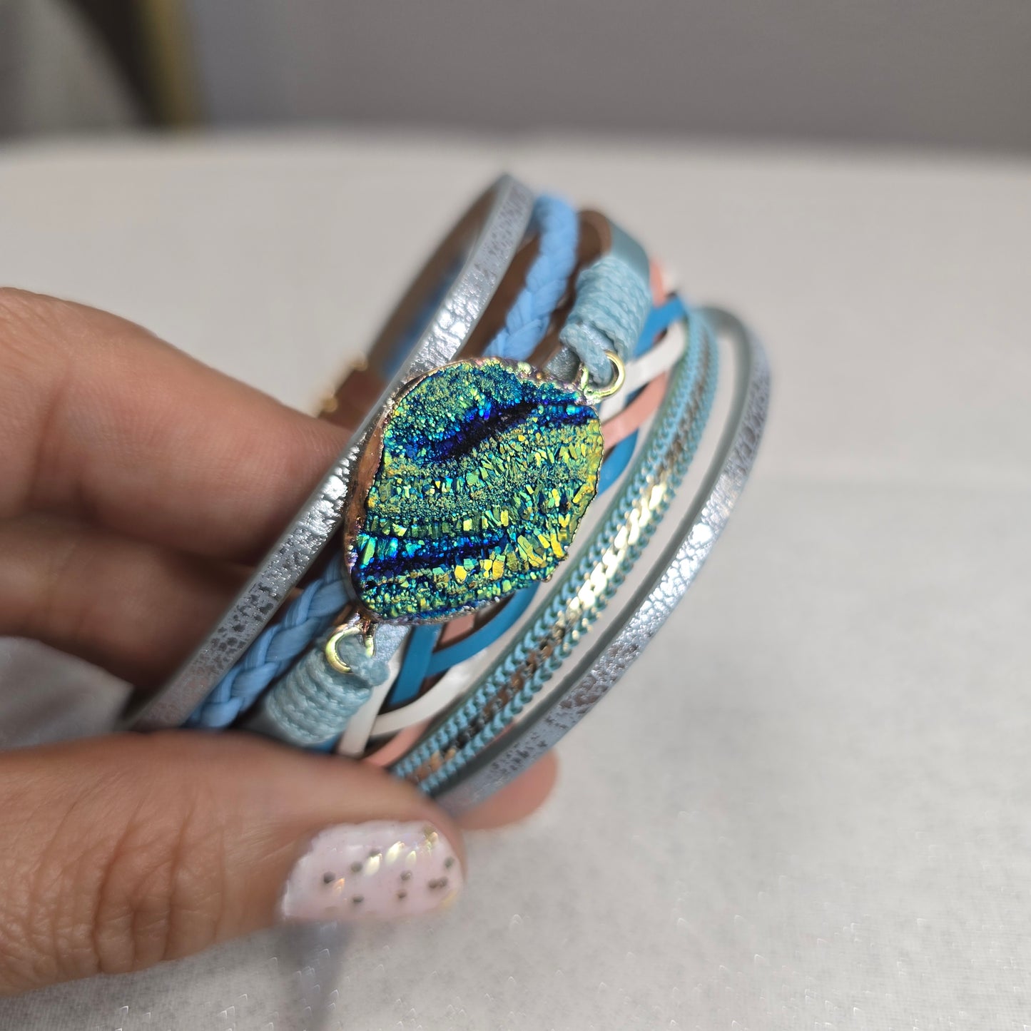 Turquoise Multilayer Boho Bracelet