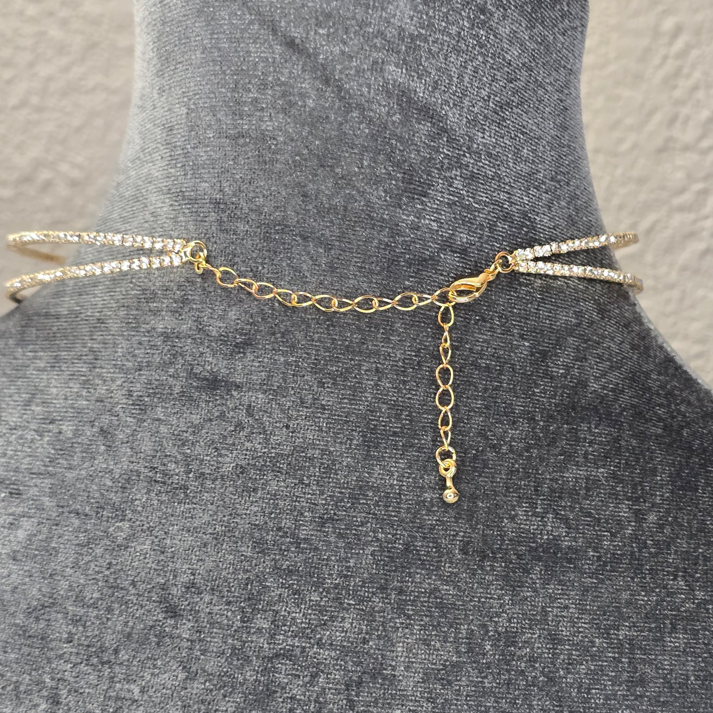 Luxury Elegant Rhinestone Choker Necklace