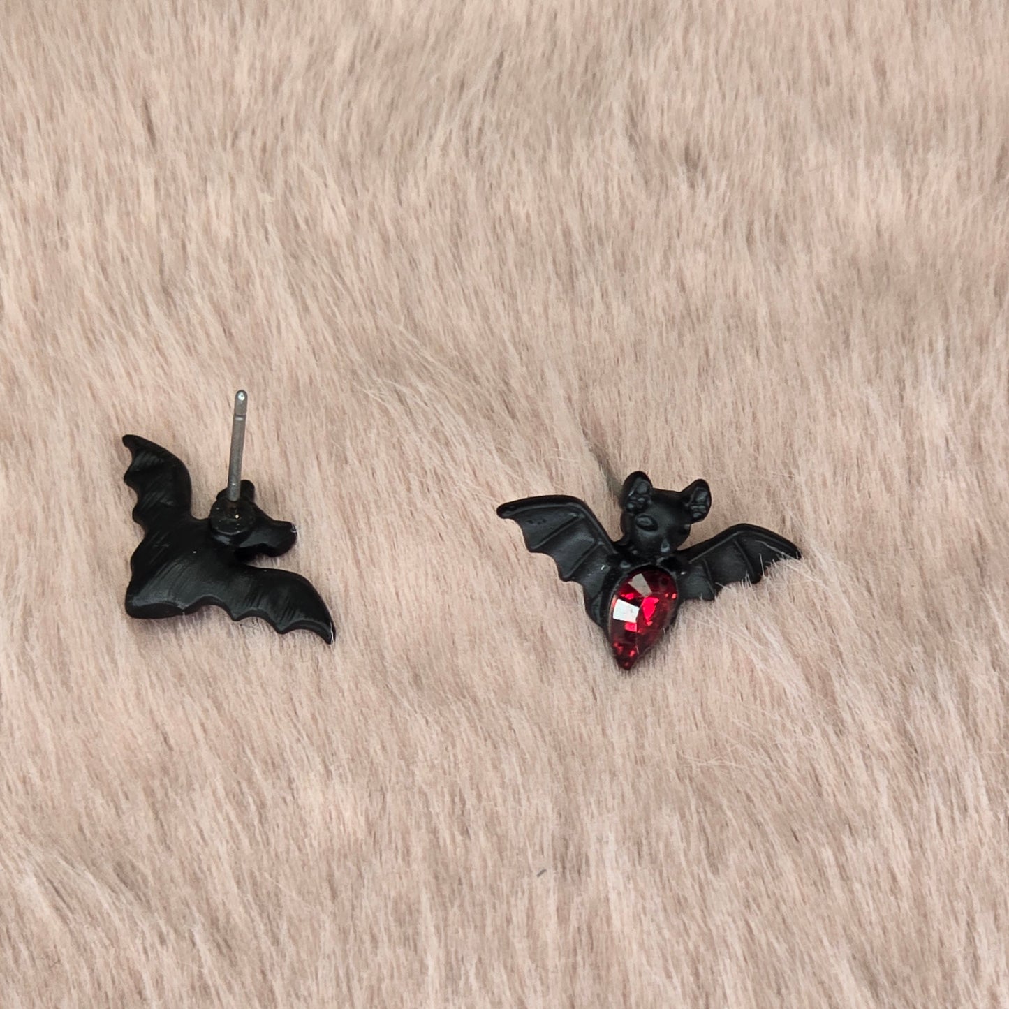 Bat Rhinestone Earrings