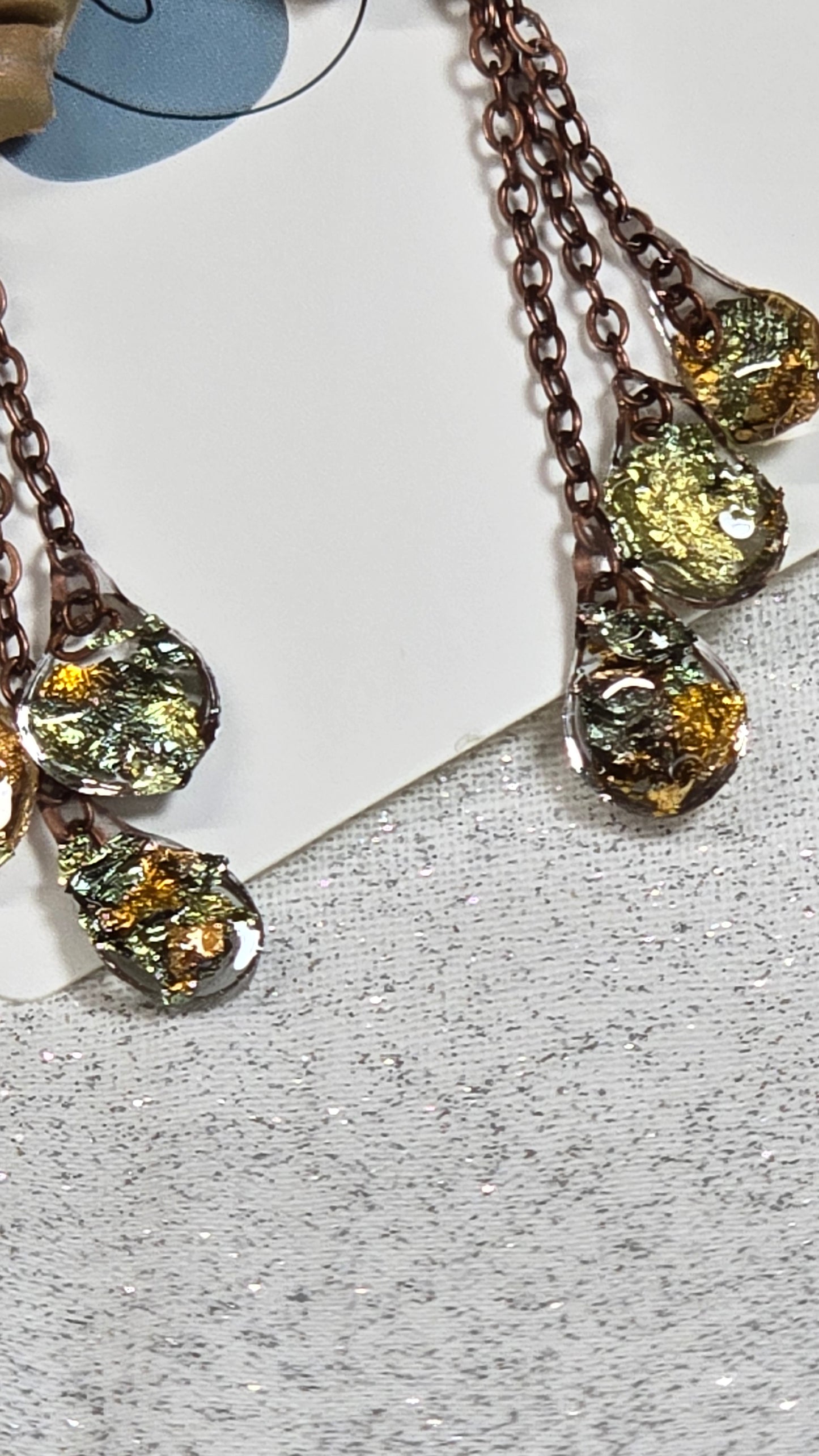 Chocolate Fall Leaf Teardrops