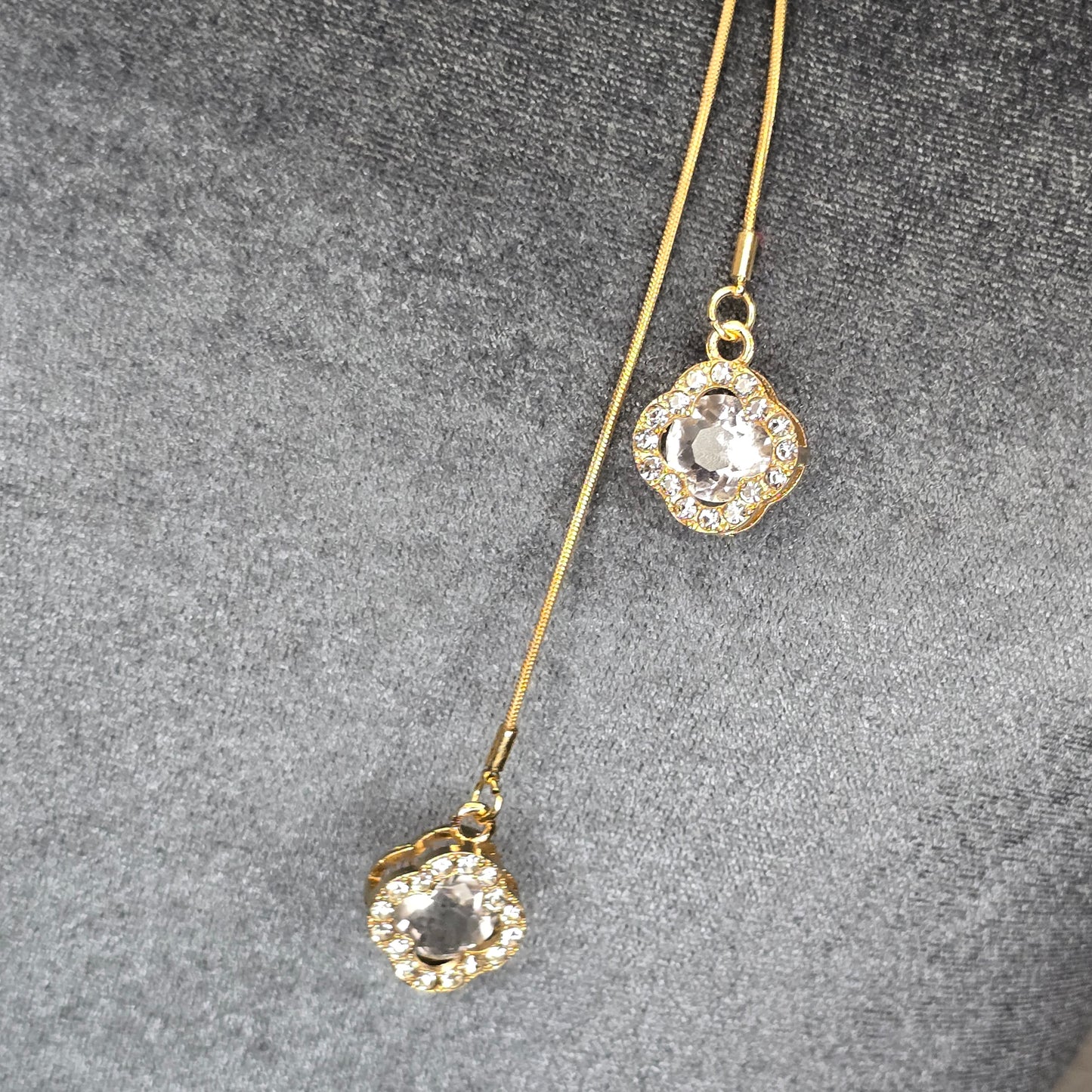 Adjustable Elegant Lariat Long Necklace