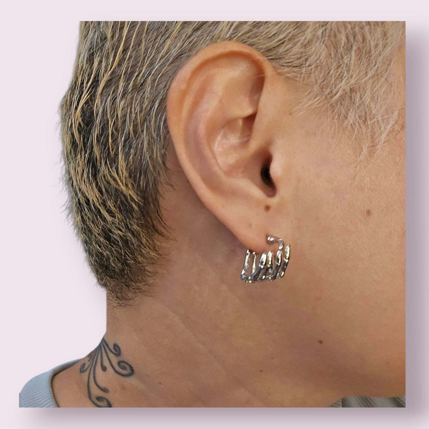 Skeleton Hand Stud Earrings