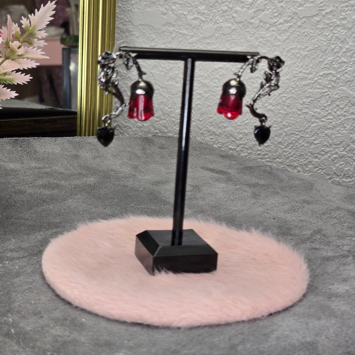 Gothic Rose Earrings
