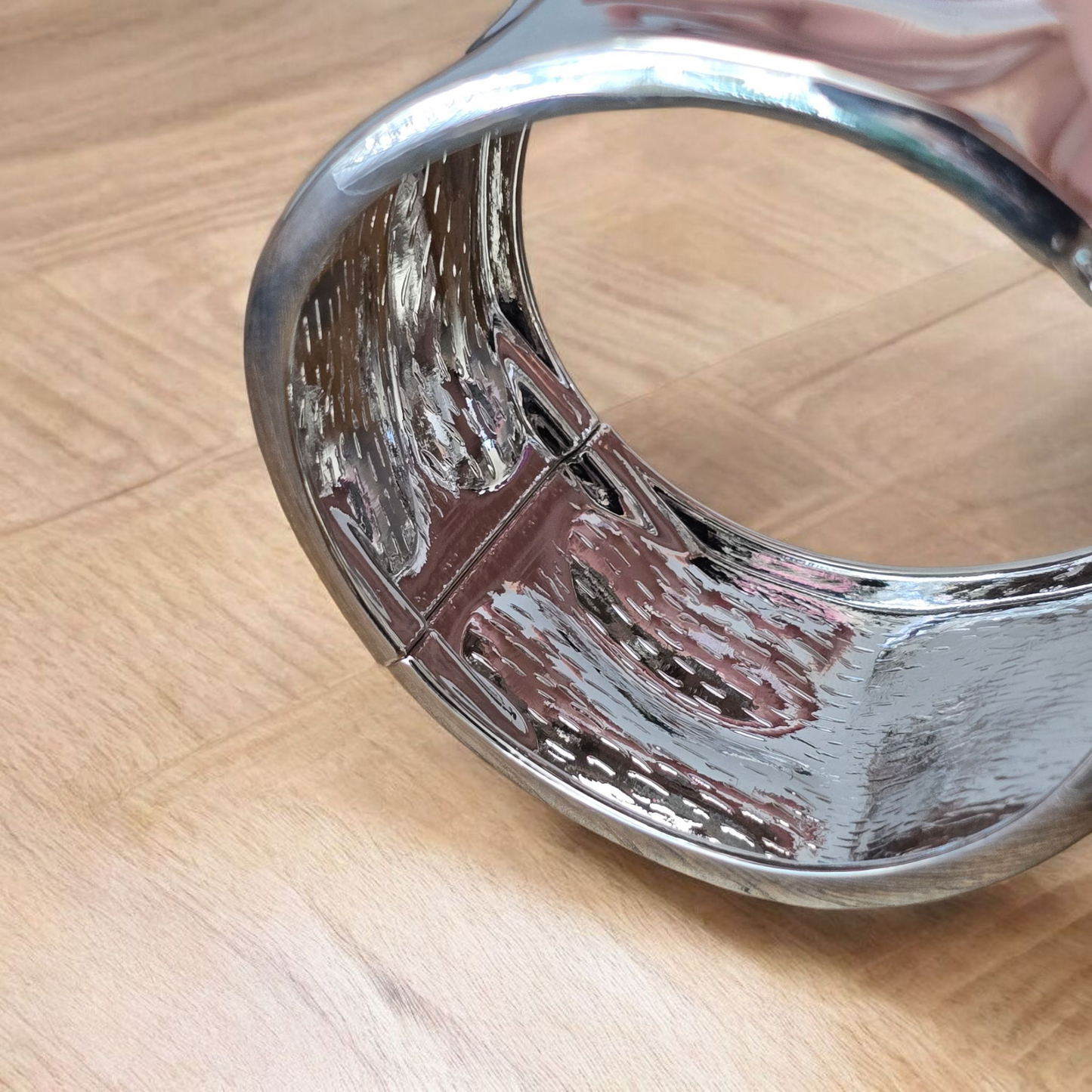 Large Silver Cuff Bracelet