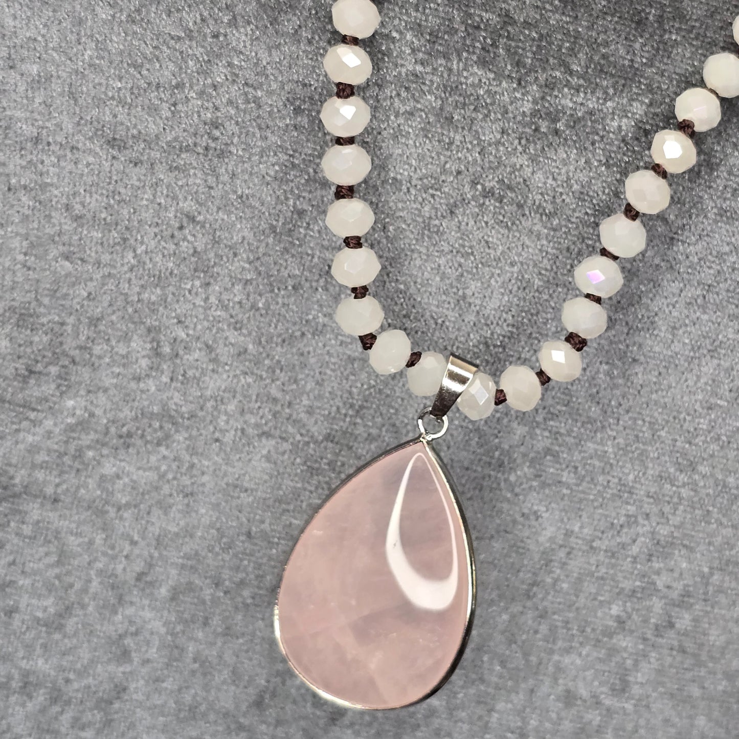 Bead Stone Long Necklace