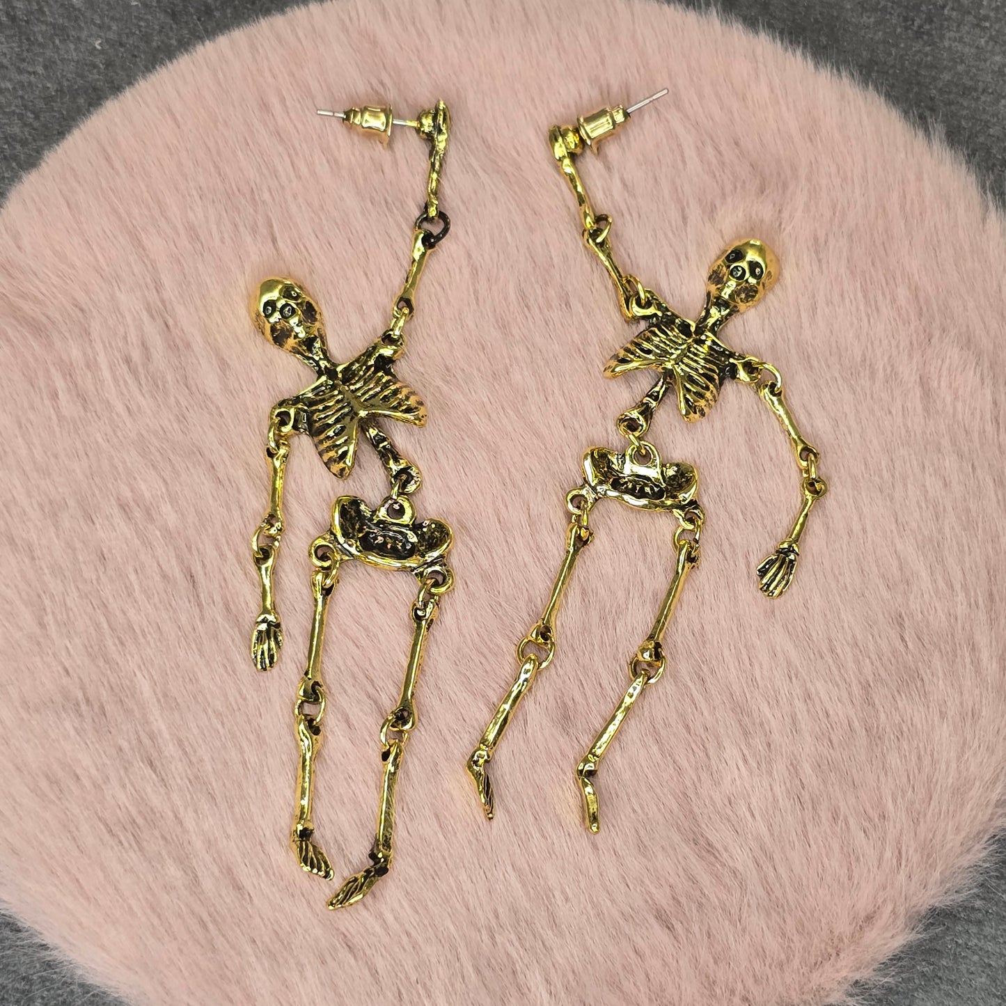 Full Skeleton Dangle Earrings