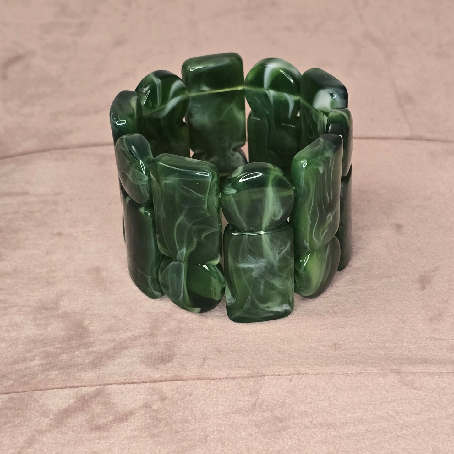 Statement Emerald Bracelet