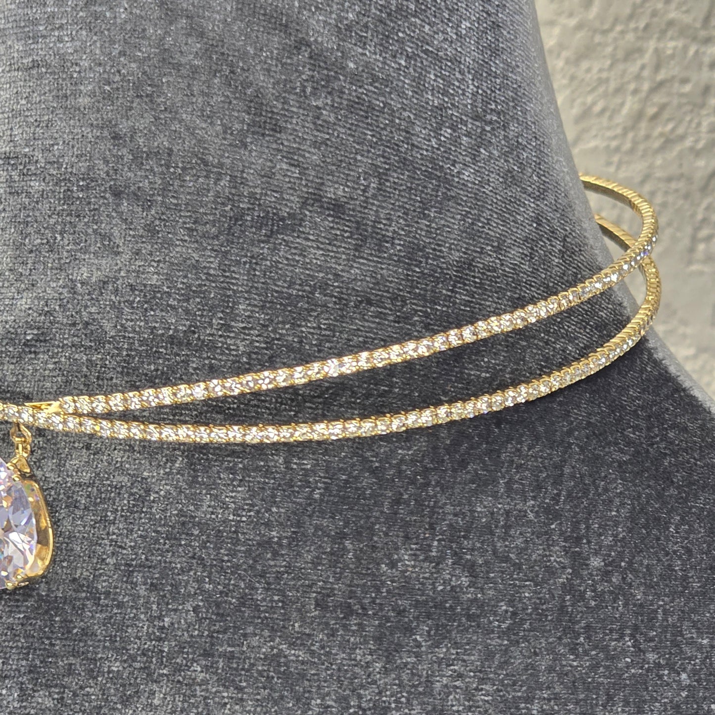 Luxury Elegant Rhinestone Choker Necklace