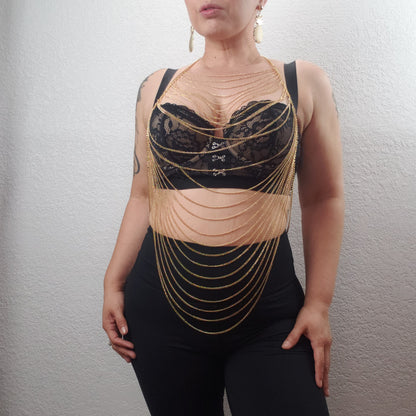 Chest Multilayer Body Chain