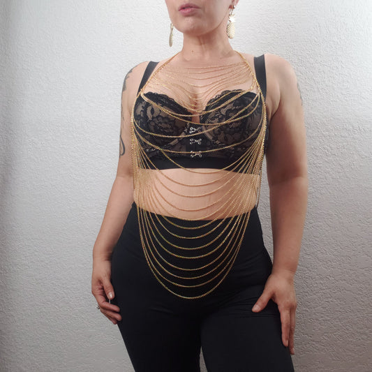 Chest Multilayer Body Chain