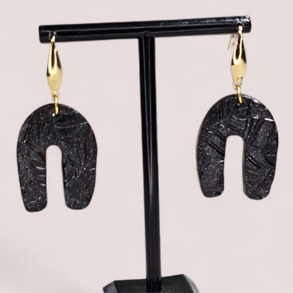 Handmade Textured Earrings