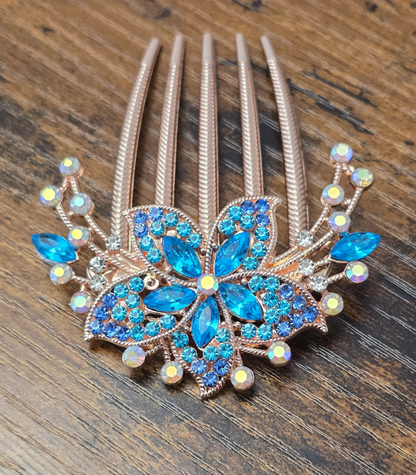 Whimsical Vintage Style Hair Comb