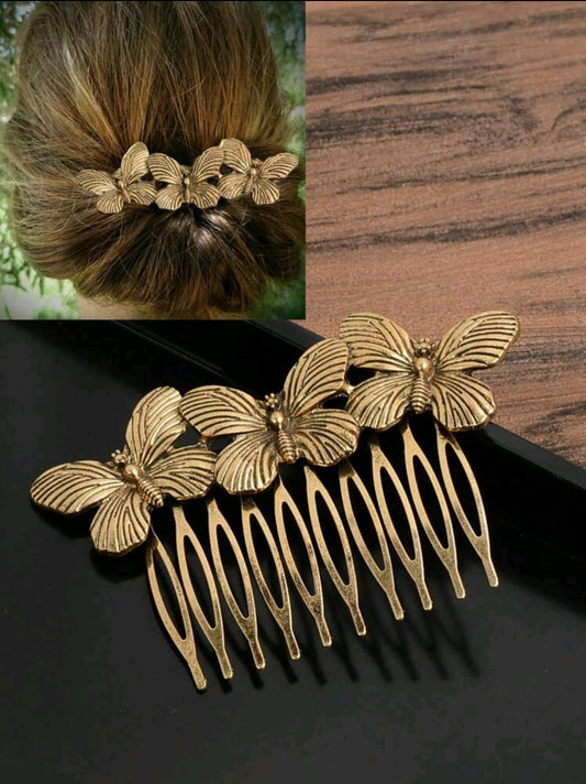 Vintage Butterfly Hair Pin