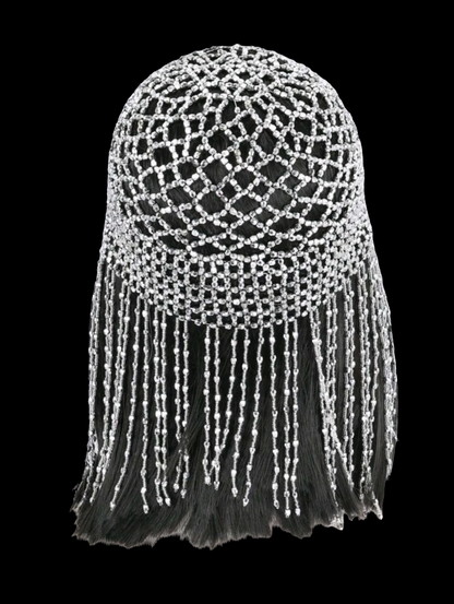 1920 Style Handmade Bead Head Piece