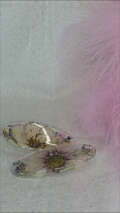 Botanical Hairclips 1 pair
