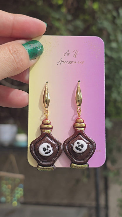 Death Posion Earrings