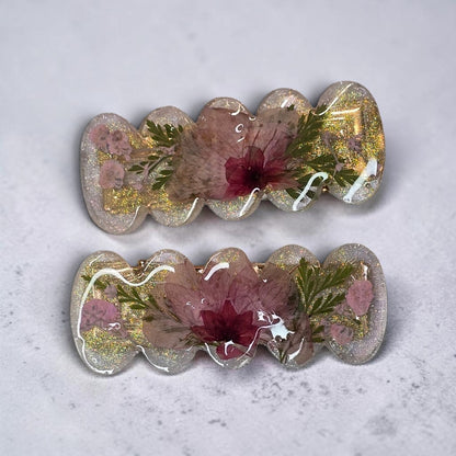 Botanical Hairclips 1 pair