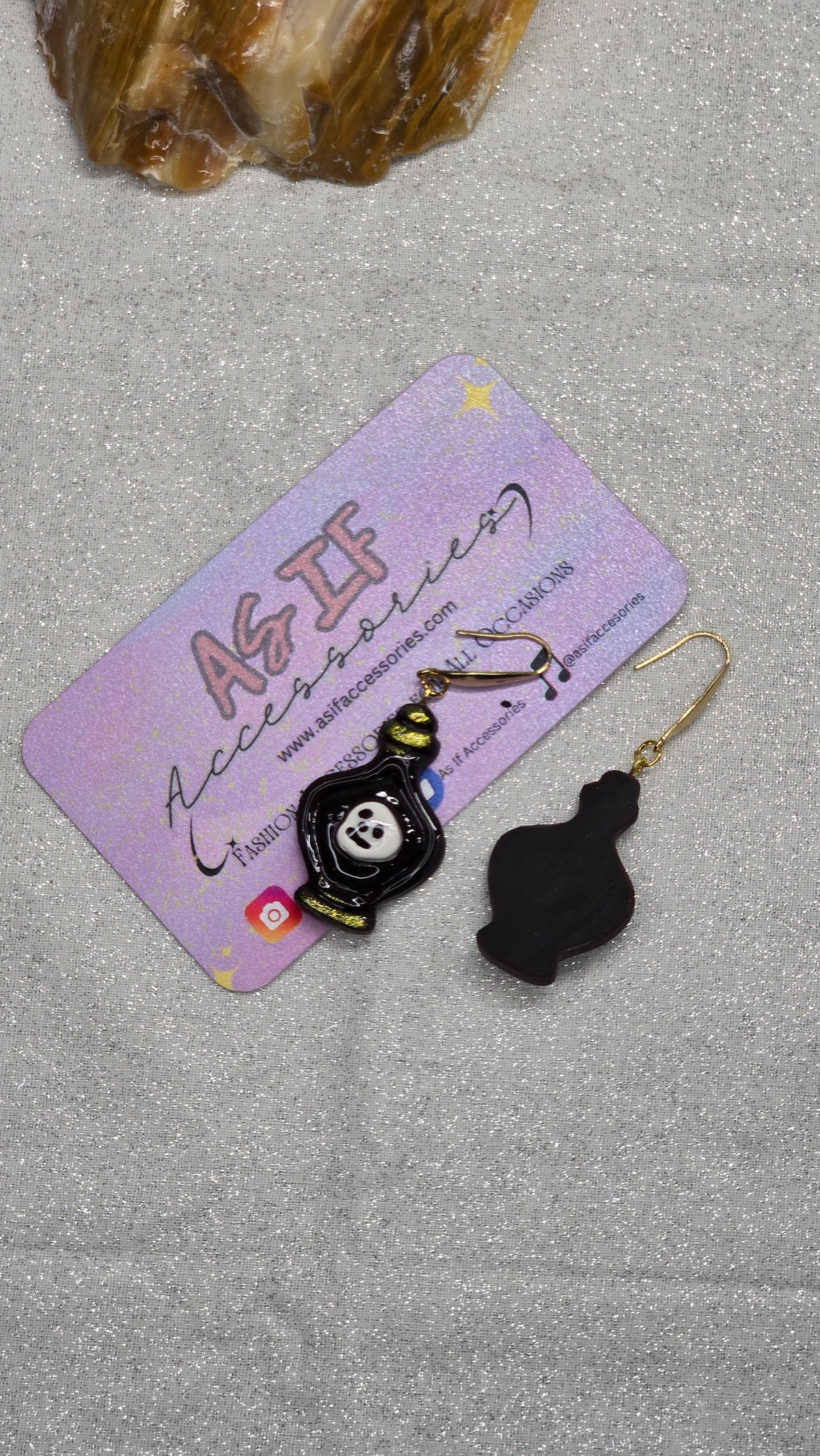 Death Posion Earrings