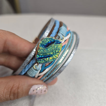 Turquoise Multilayer Boho Bracelet