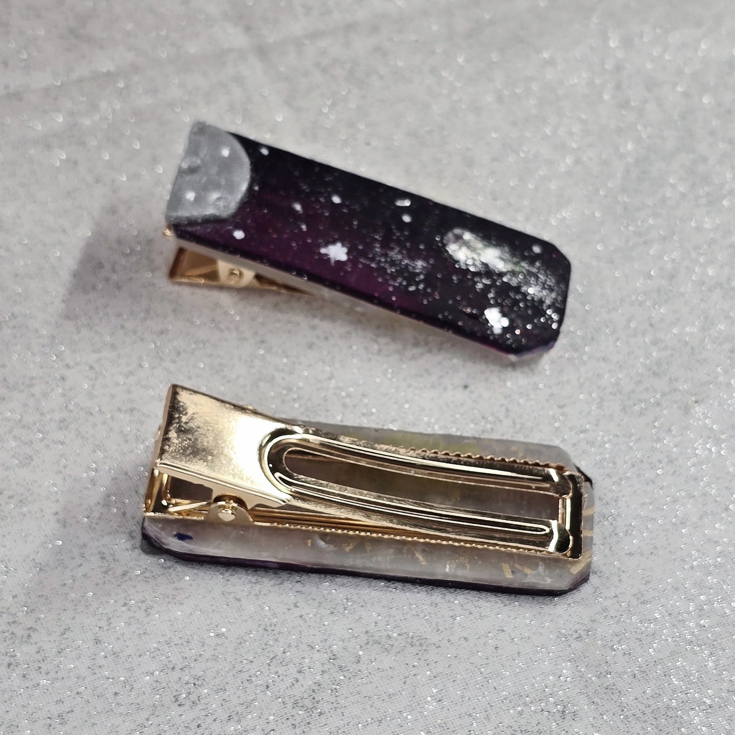 Handmade Cosmic Hairclip Set