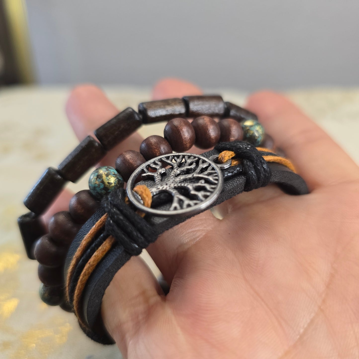 Tree of Life Tribal Bracelet set