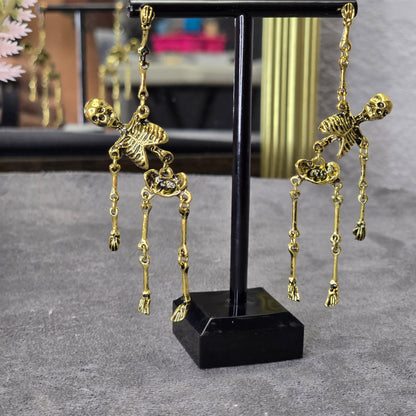 Full Skeleton Dangle Earrings