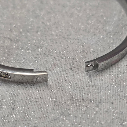 Silver State Stainless Steel Bangle