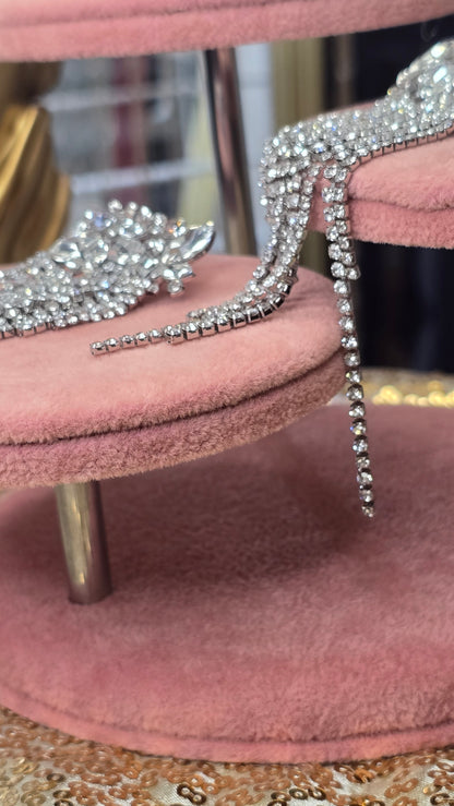 Exquisite Shimmer Cascade Earrings