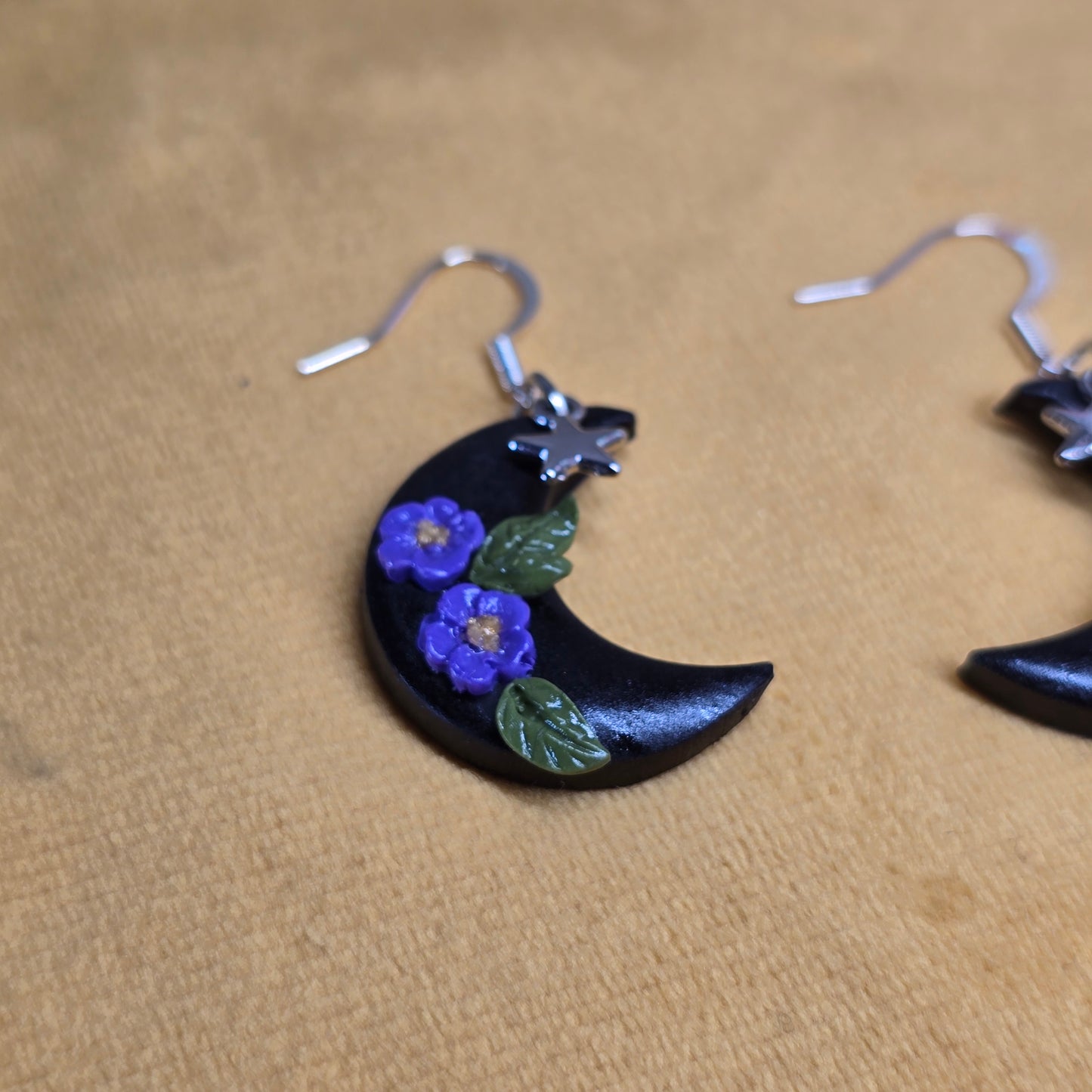 Kristyn Cresent Moon Handmade Earrings