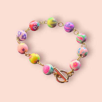 Multicolor Bead Bracelet