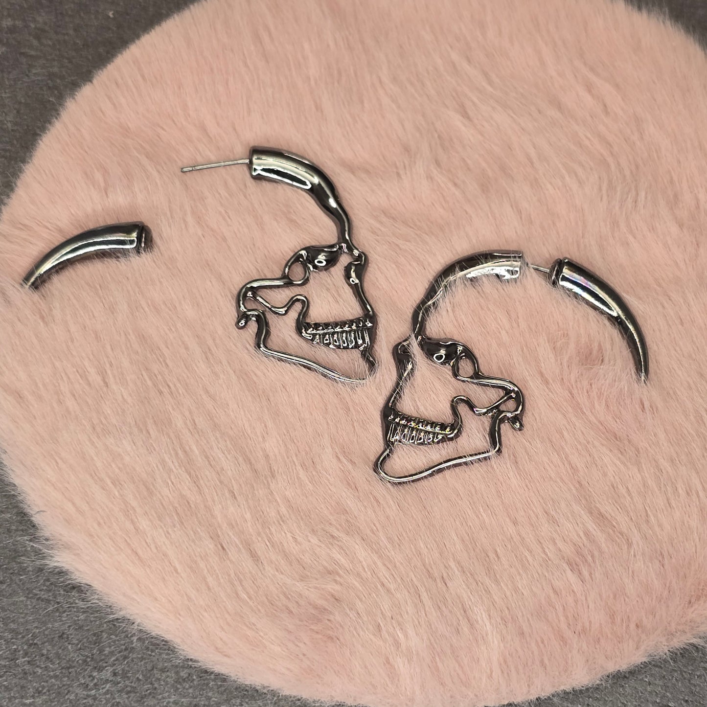 Skull Plug Earrings