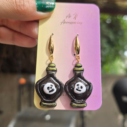 Death Posion Earrings