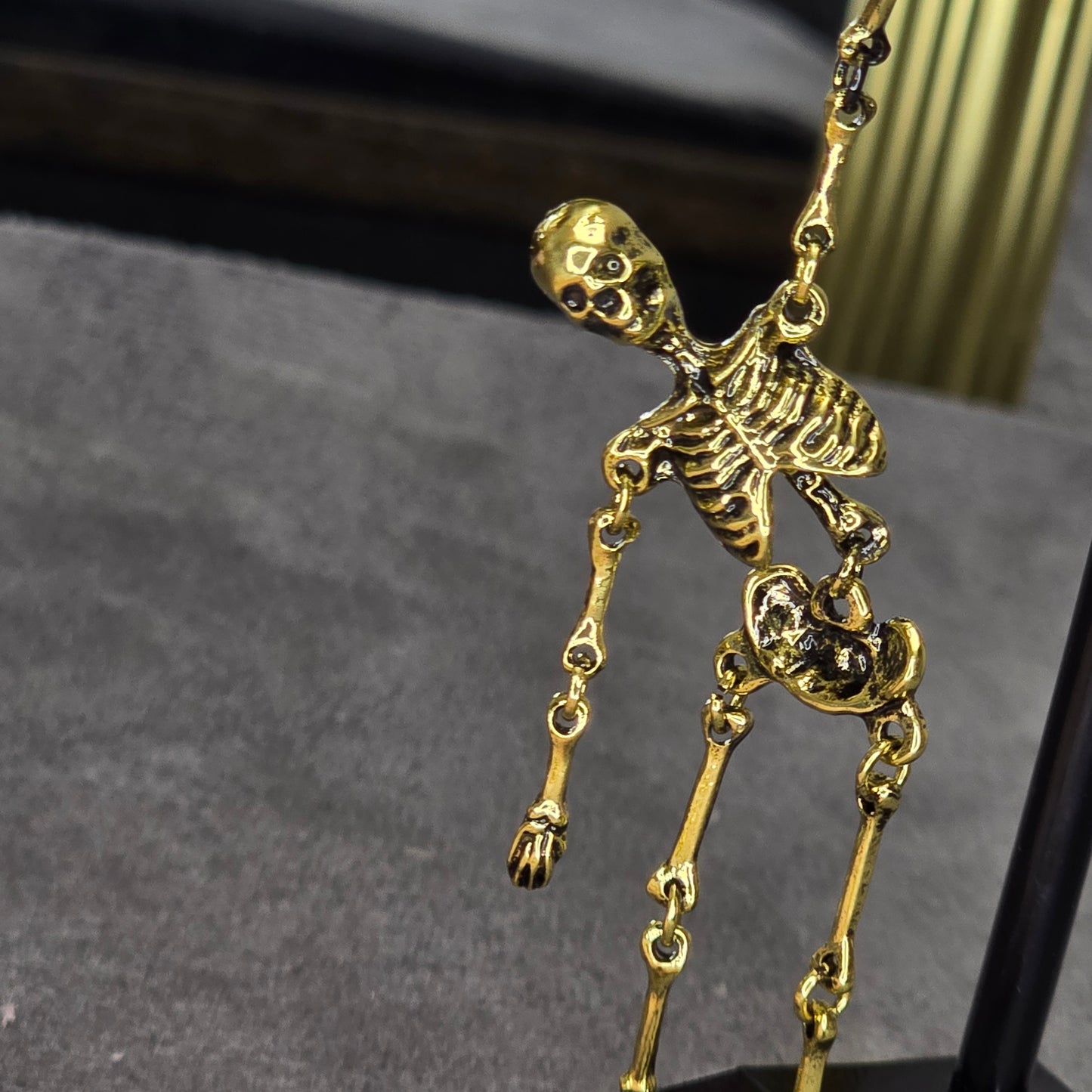 Full Skeleton Dangle Earrings