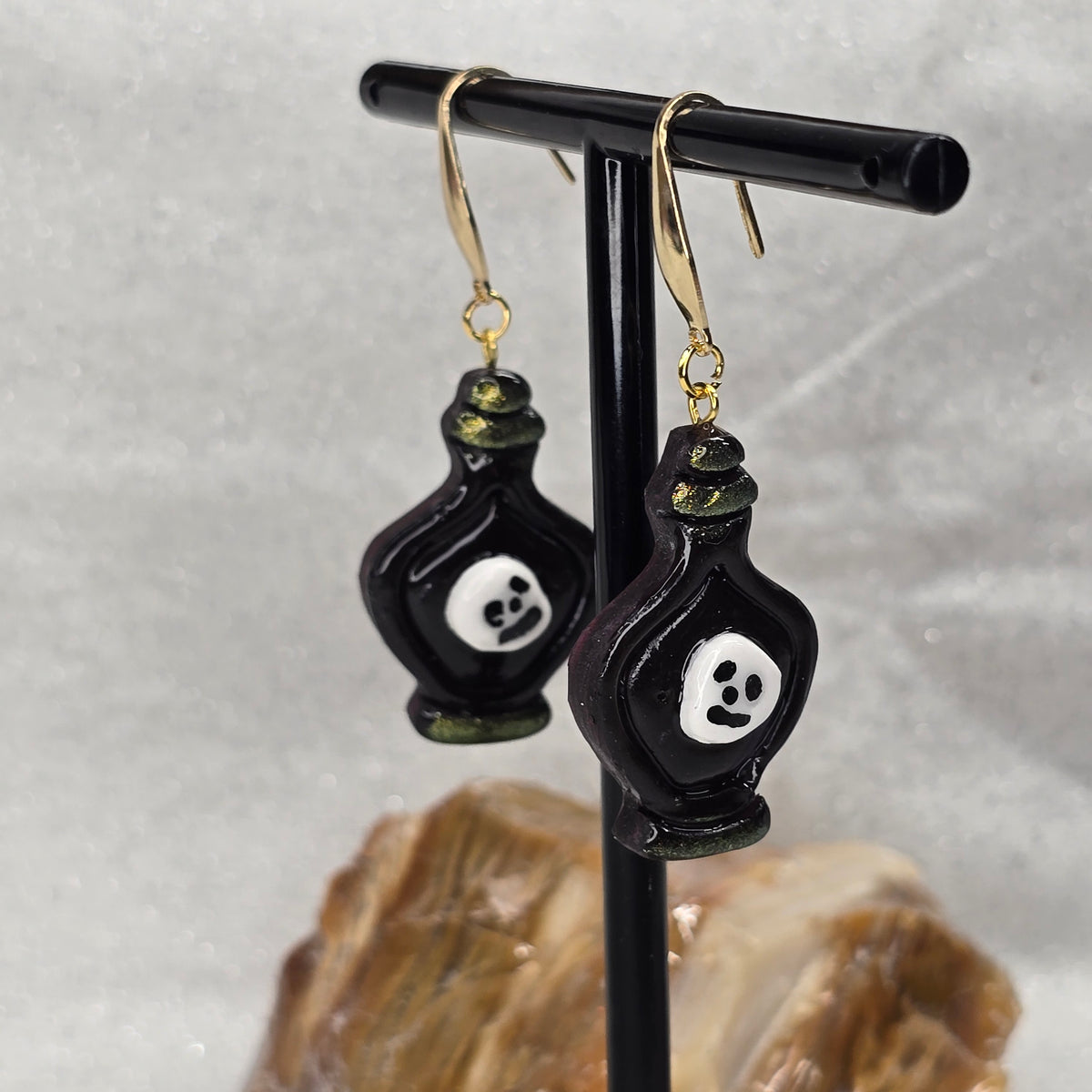 Death Posion Earrings