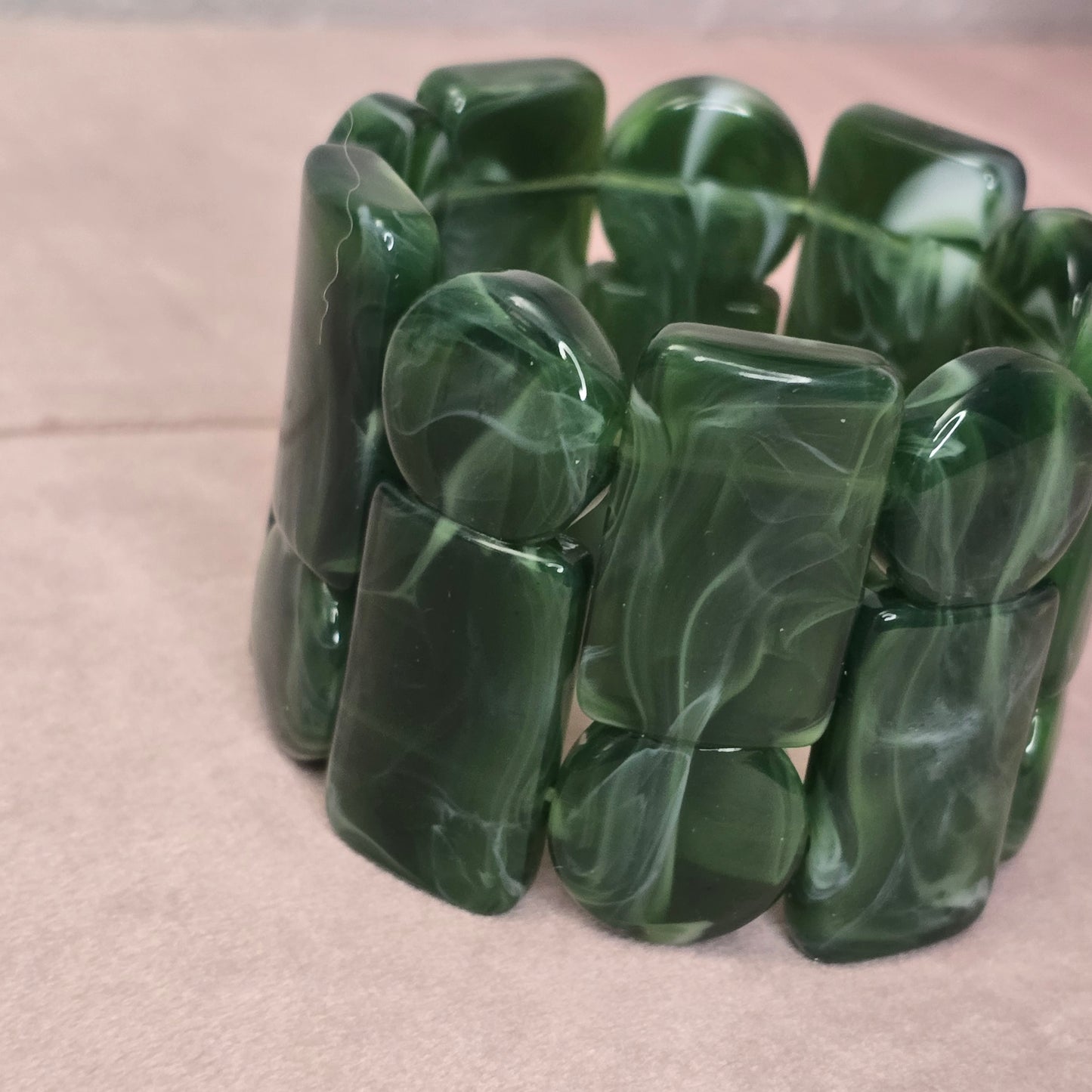 Statement Emerald Bracelet