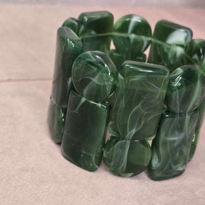 Statement Emerald Bracelet