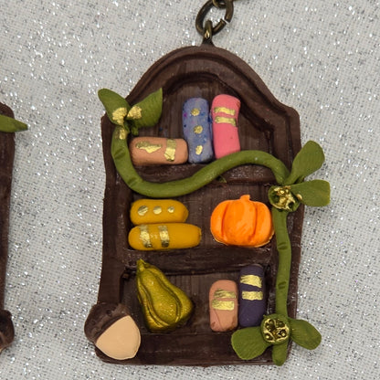 Old Bookshelf Earrings