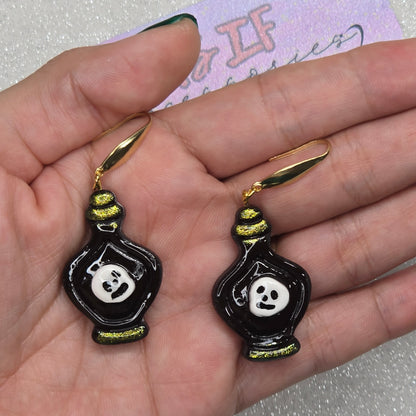 Death Posion Earrings