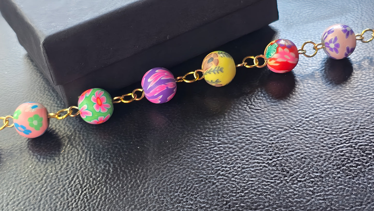 Multicolor Bead Bracelet