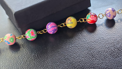 Multicolor Bead Bracelet