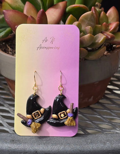 Witch's Hat Earrings