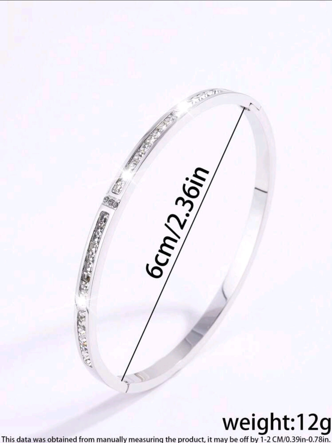 Silver State Stainless Steel Bangle