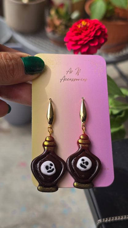 Death Posion Earrings