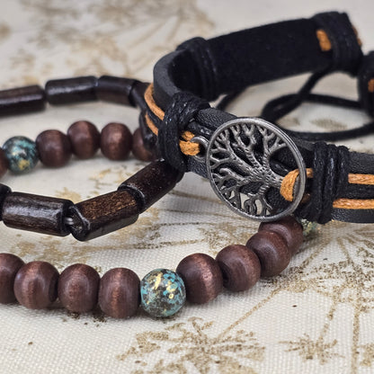 Tree of Life Tribal Bracelet set