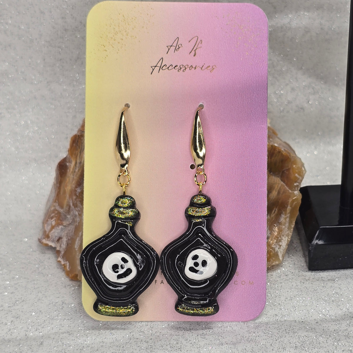 Death Posion Earrings