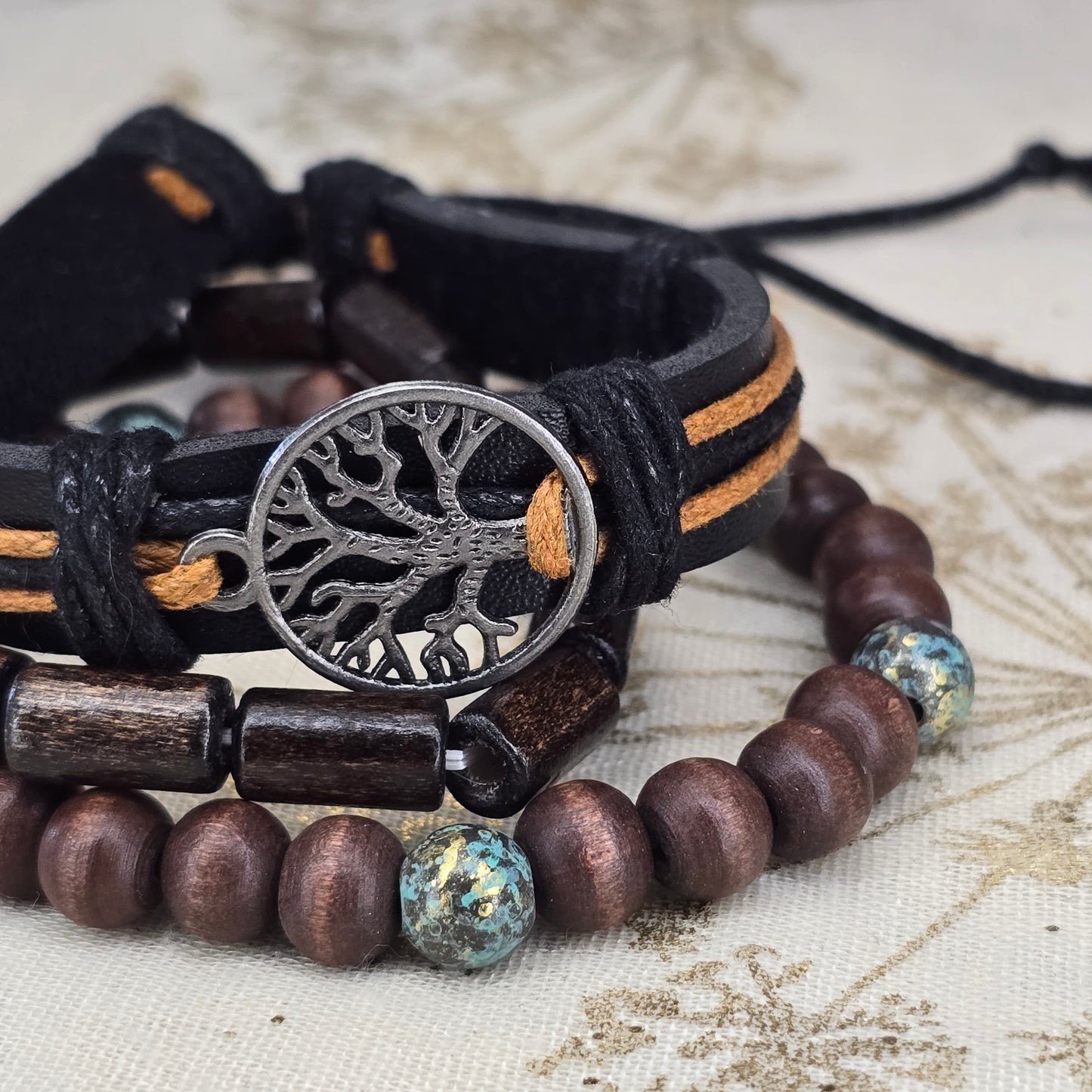 Tree of Life Tribal Bracelet set