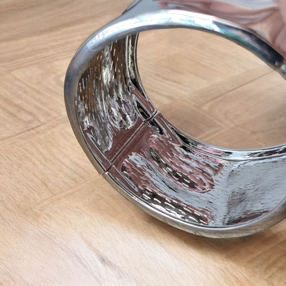 Large Silver Cuff Bracelet