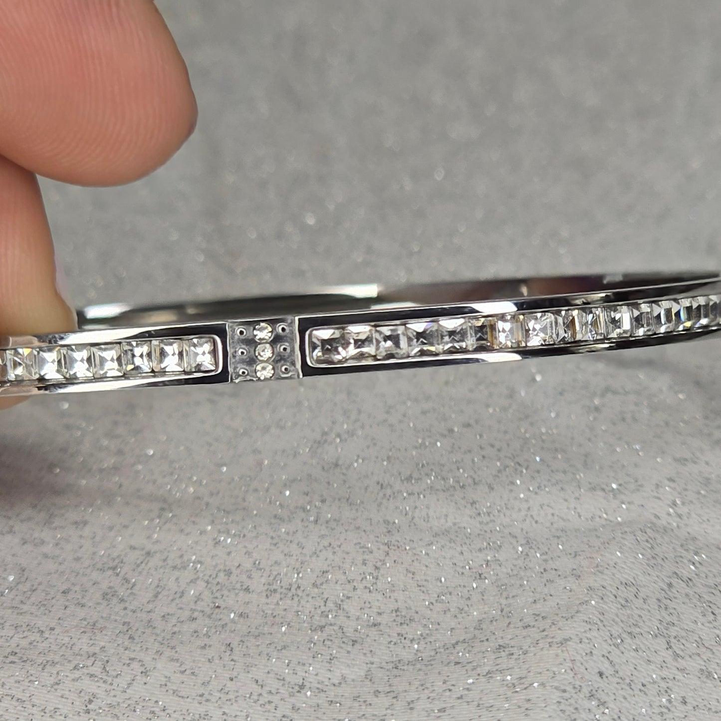 Silver State Stainless Steel Bangle