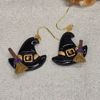 Witch's Hat Earrings